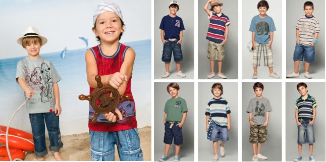 Roupas infantis para meninos