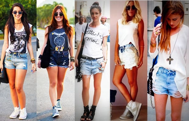 Shorts para usar no Rock in Rio 2013