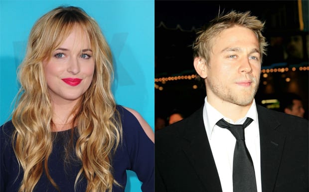 Dakota Johnson e Charlie Hunnam serão os protagonistas de Cinquenta Tons de Cinza Dakota Johnson e Charlie Hunnam serão os protagonistas de Cinquenta Tons de Cinza