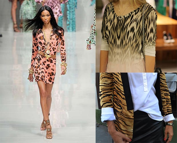 Looks de verão com animal print