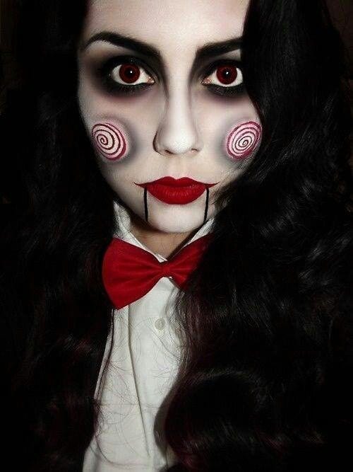 Maquiagem Halloween: Jigsaw (Jogos Mortais)
