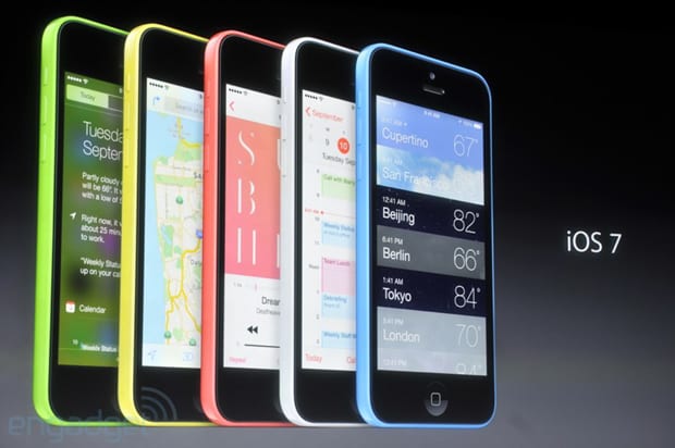 iPhone 5C - iPhones coloridos