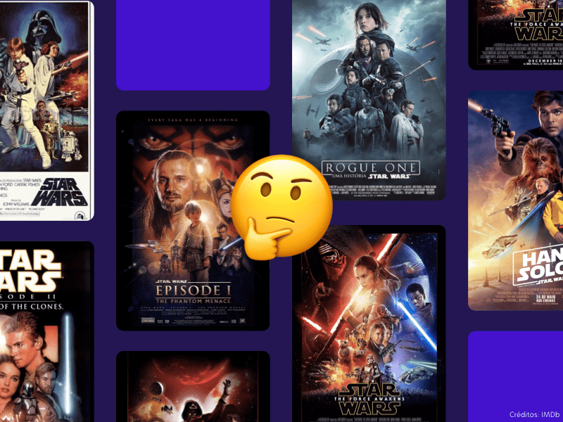 Qual a ordem certa para assistir os filmes Star Wars em 2023?