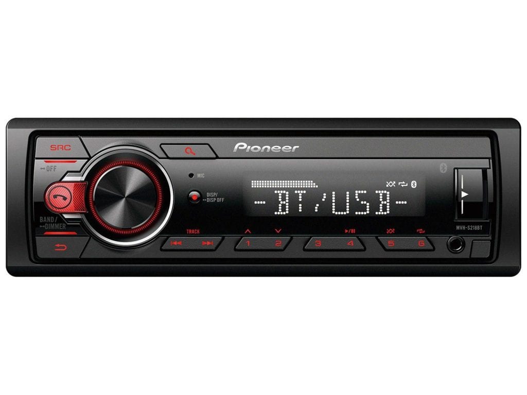 melhor som automotivo: Pioneer MVH-S218BT