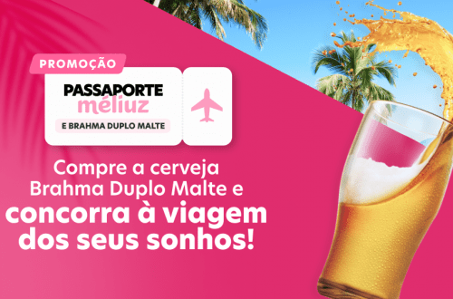 Confira o regulamento e participe da campanha Passaporte Méliuz e Brahma Duplo Malte e concorra a um vale-viagem de R$ 10 mil.