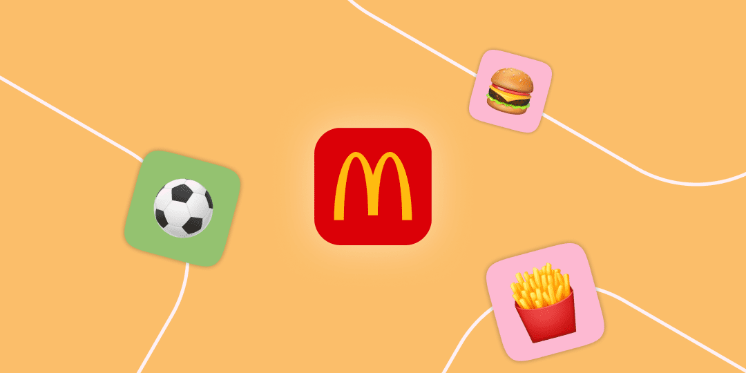 Cardápio do McDonald's na Copa do Mundo 2022.