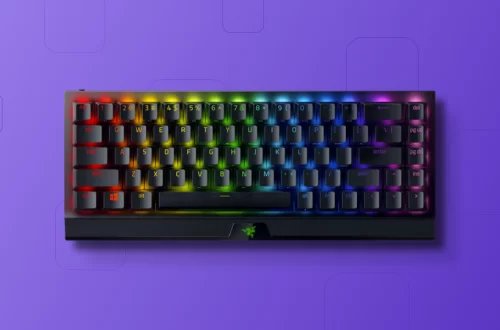 Um teclado Razer oferece mais rapidez e agilidade aos usuários.